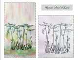 Queen Ann's Lace digitized embroidery