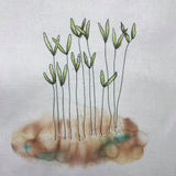 Spring Sprouts digitized embroidery
