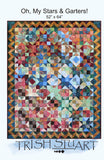Oh, My Stars and Garters Lap Quilt