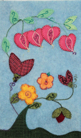 Spring Blossoms – Wool Applique